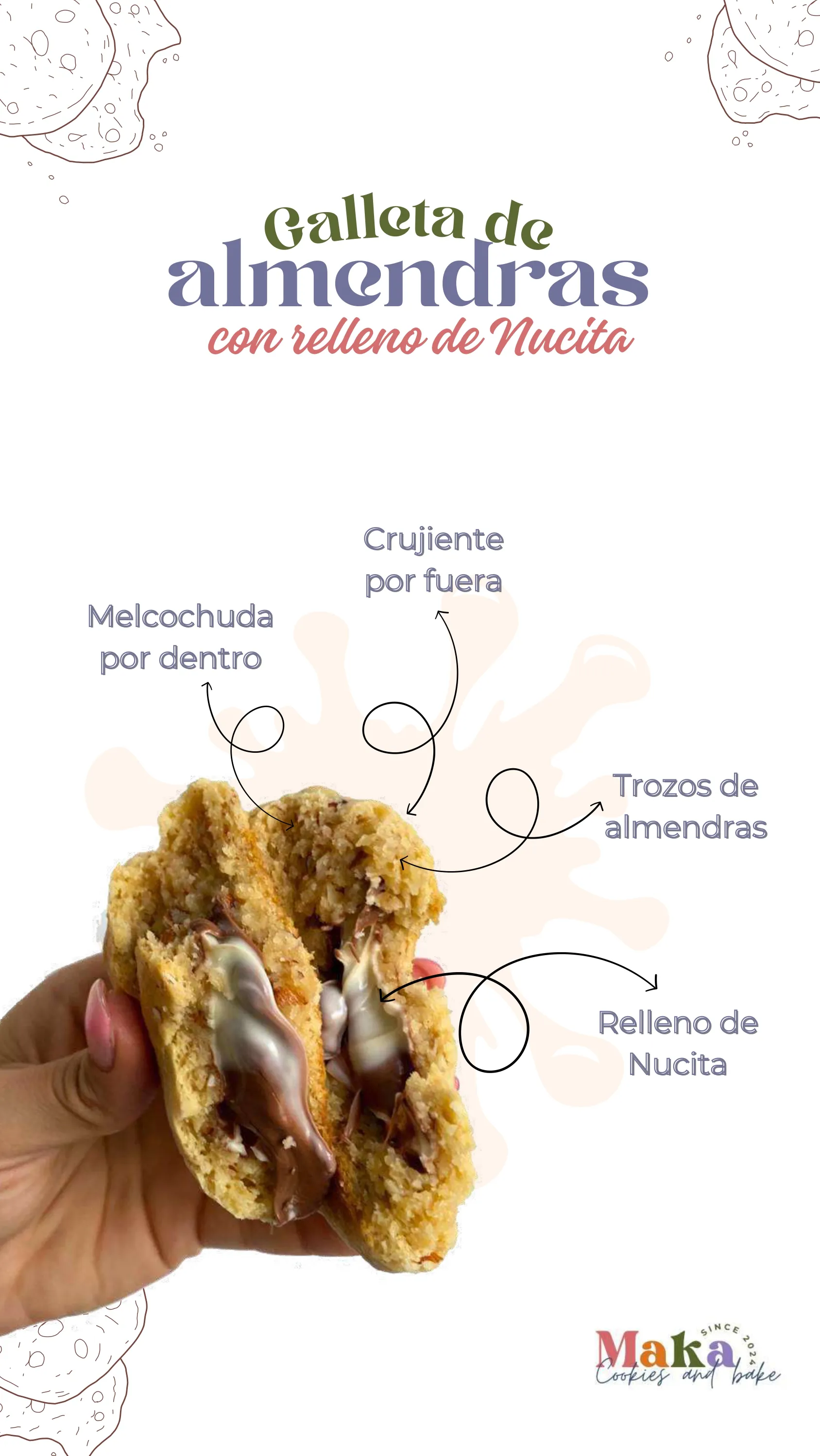 Galleta Almendras + Nucita 